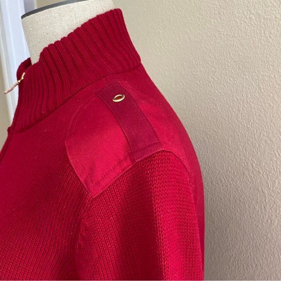 Ralph Lauren Red Knit Cardigan Sweater Size 2X - Picture 4 of 9